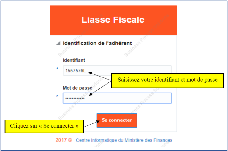 Manuel Dépôt Liasse Fiscale Liasse Fiscale Tunisie